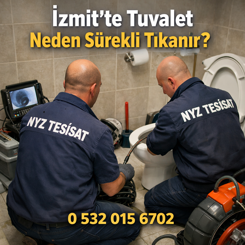 İzmit’te Tuvalet Neden Sürekli Tıkanır?