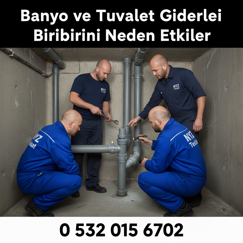 Banyo ve Tuvalet Giderleri Birbirini Neden Etkiler