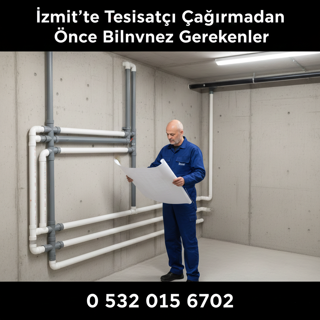 İzmit’te Tesisatçı Çağırmadan Önce Bilmeniz Gerekenler