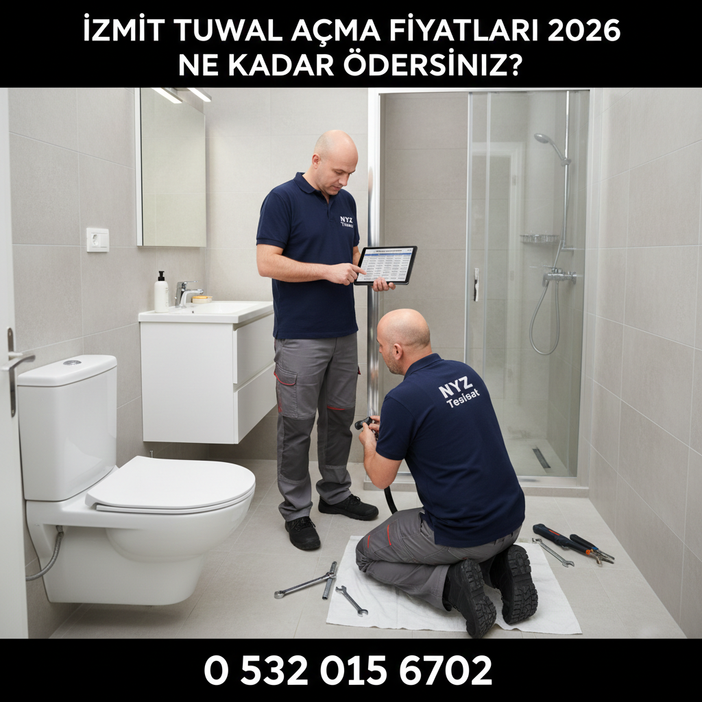 İzmit Tuvalet Açma Fiyatları 2026 Ne Kadar Ödersiniz?
