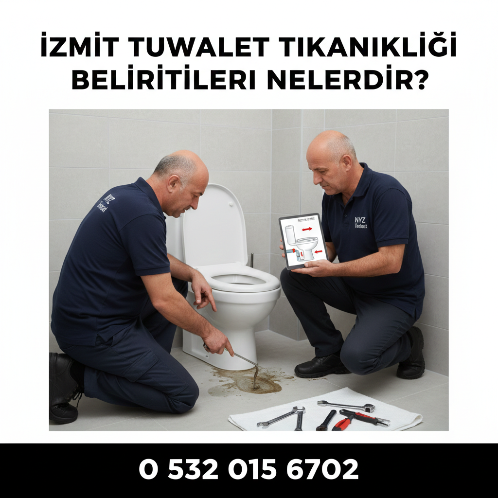 İzmit Tuvalet Tıkanıklığı Belirtileri Nelerdir?