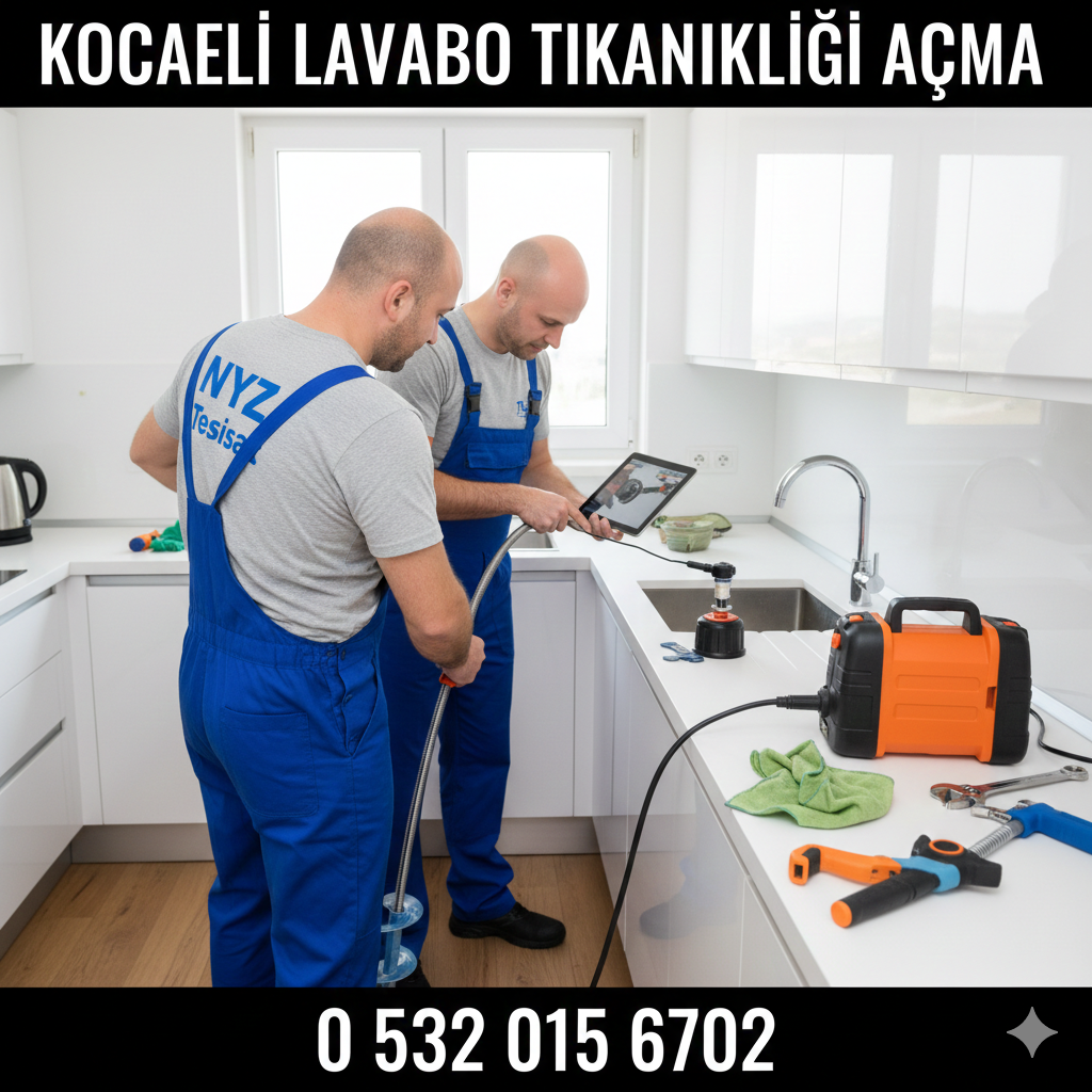 Kocaeli Lavabo Tıkanıklığı Açma