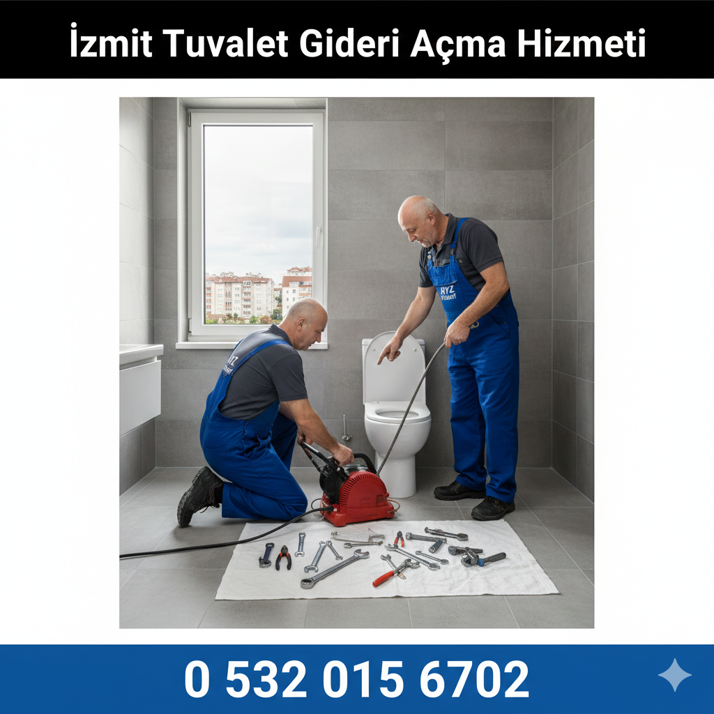 İzmit Tuvalet Gideri Açma Hizmeti