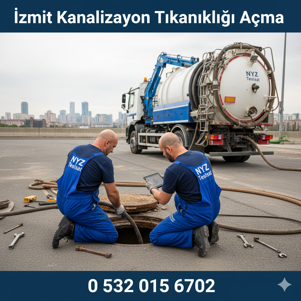 İzmit Kanalizasyon Tıkanıklığı Açma