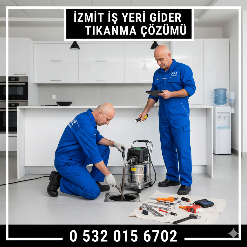 İzmit İş Yeri Gider Tıkanma Çözümü