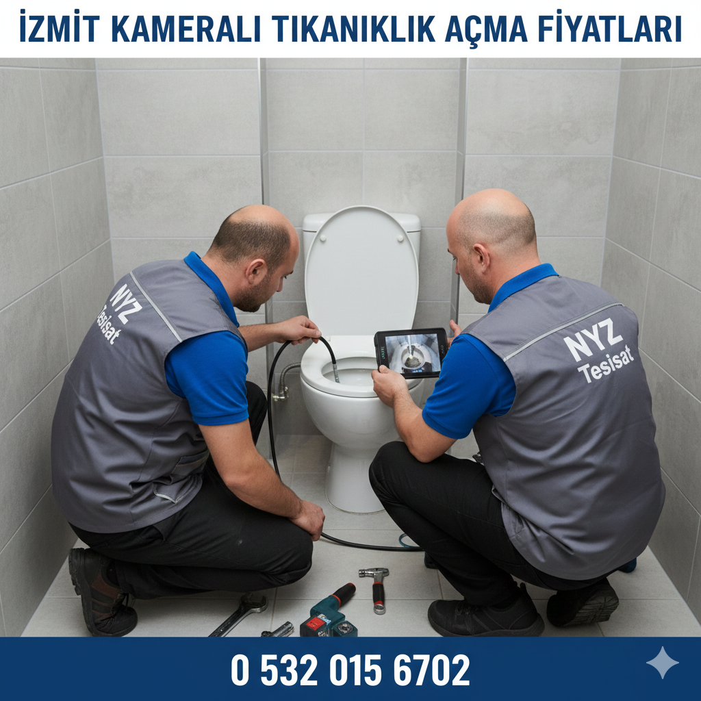 İzmit Kameralı Tıkanıklık Açma Fiyatları