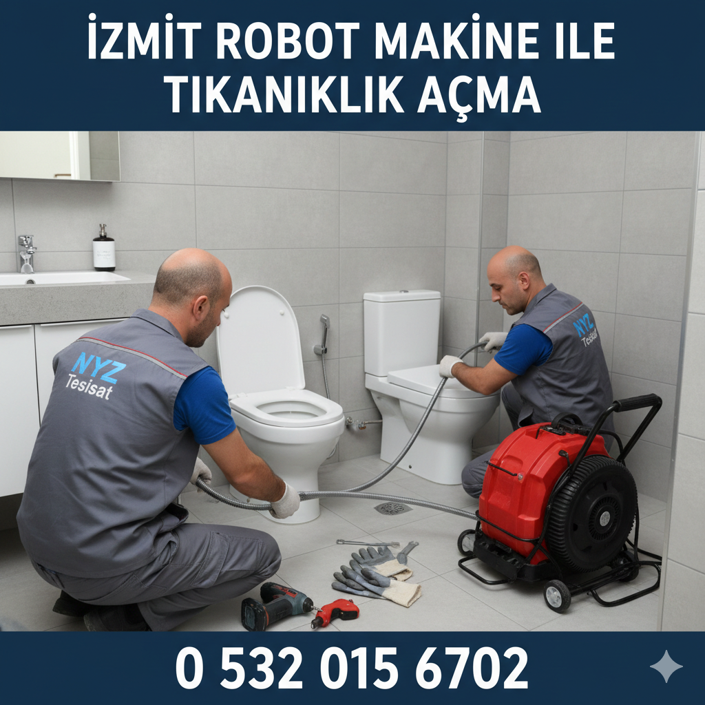 İzmit Robot Makine ile Tıkanıklık Açma