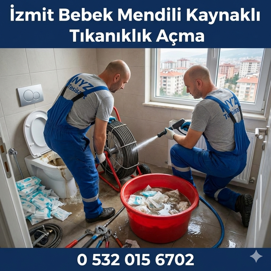 İzmit Bebek Mendili Kaynaklı Tıkanıklık Açma