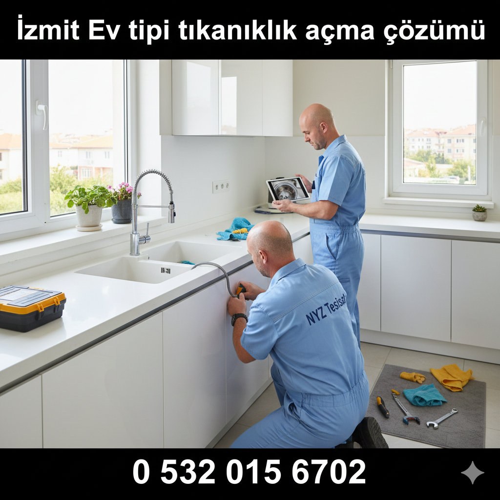 İzmit Ev Tipi Tıkanıklık Açma Çözümü