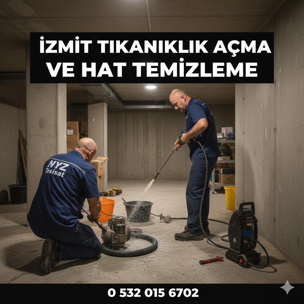 İzmit Tıkanıklık Açma Ve Hat Temizleme