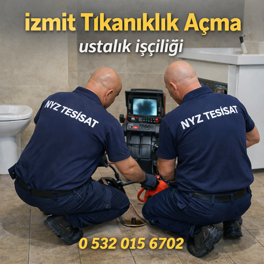 İzmit Tıkanıklık Açma Ustalık İşçiliği