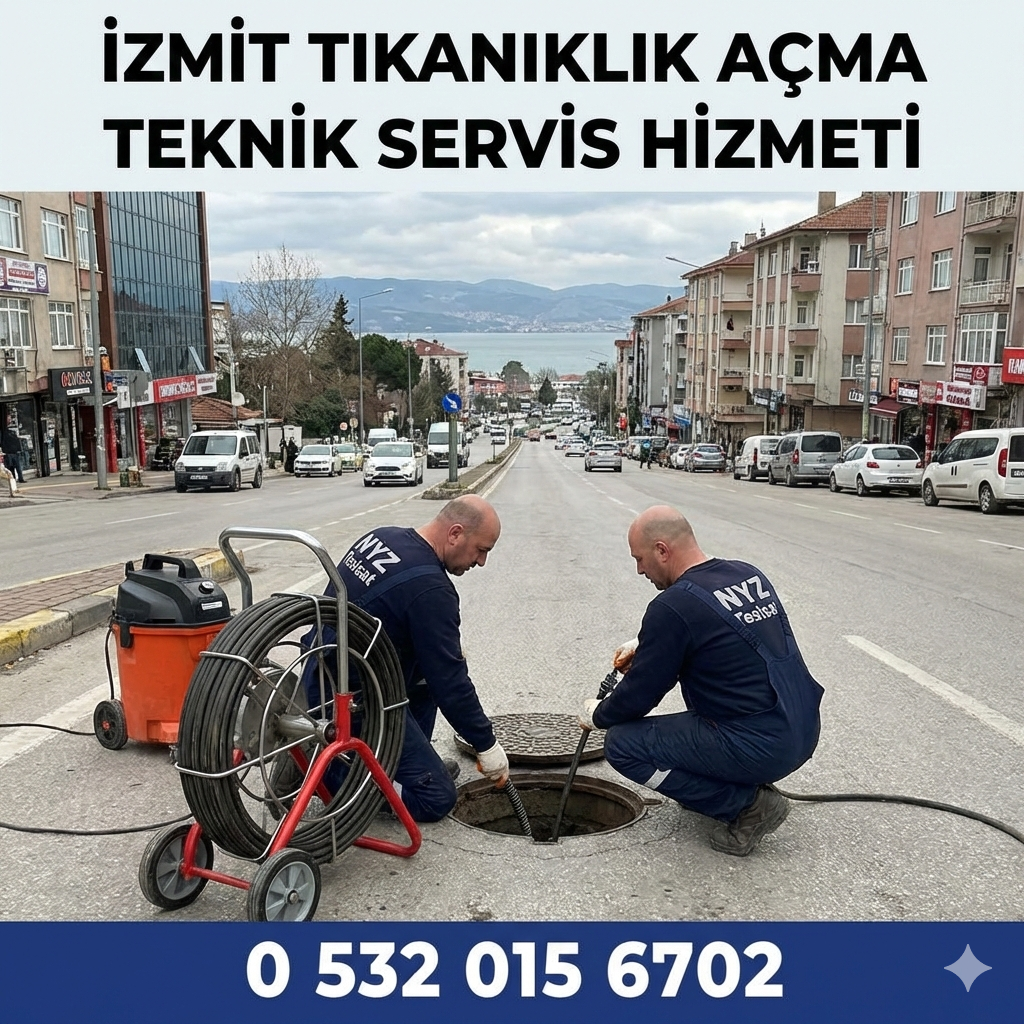 İzmit Tıkanıklık Açma Teknik Servis Hizmeti