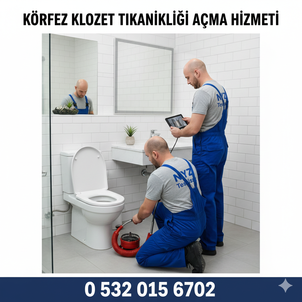Körfez Klozet Tıkanıklığı Açma Hizmeti