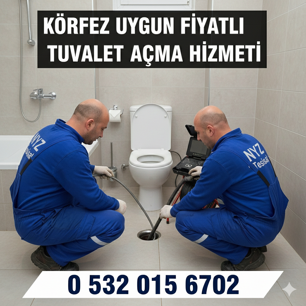 Körfez Uygun Fiyatlı Tuvalet Açma Hizmeti