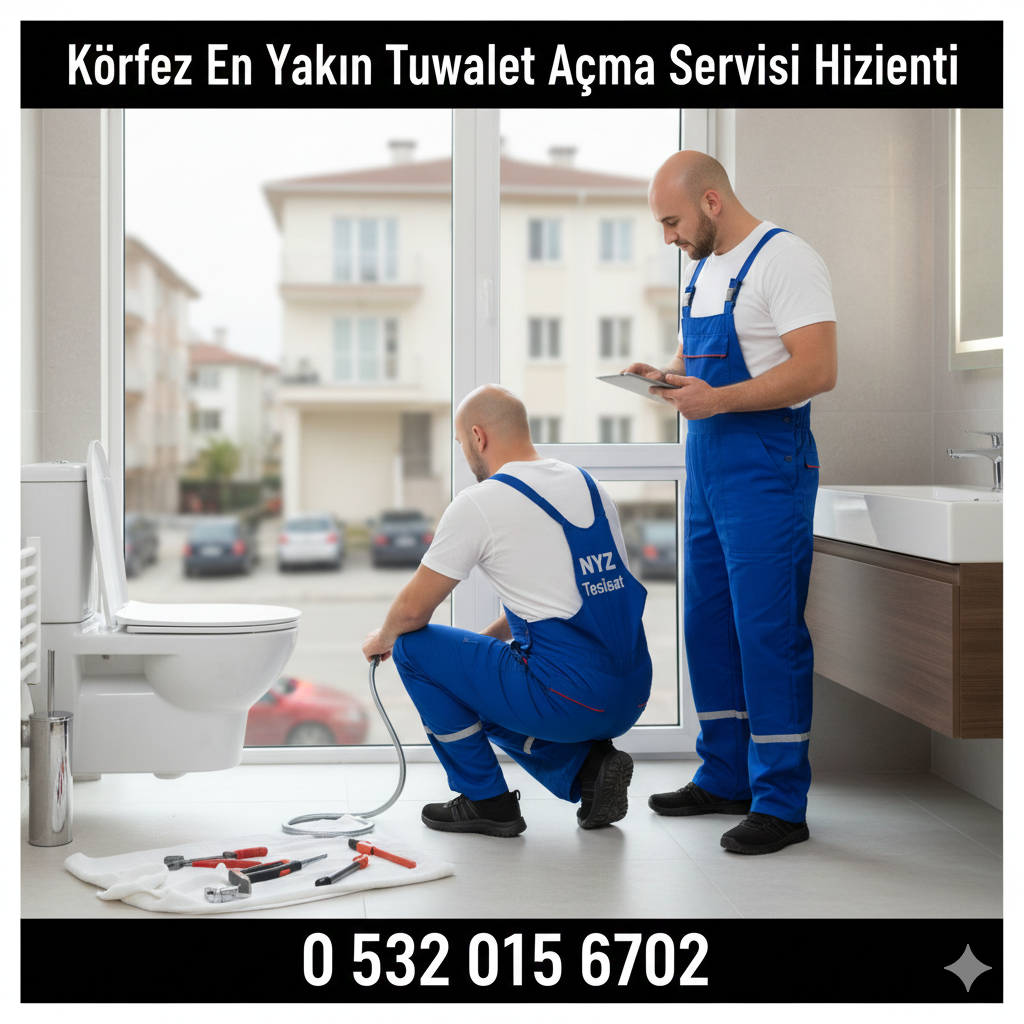 Körfez En Yakın Tuvalet Açma Servisi Hizmeti