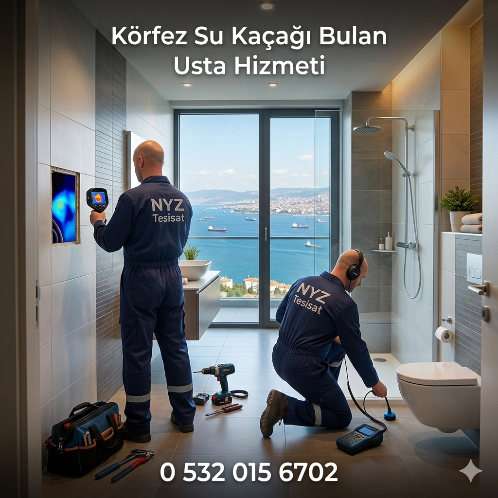 Körfez Su Kaçağı Bulan Usta Hizmeti