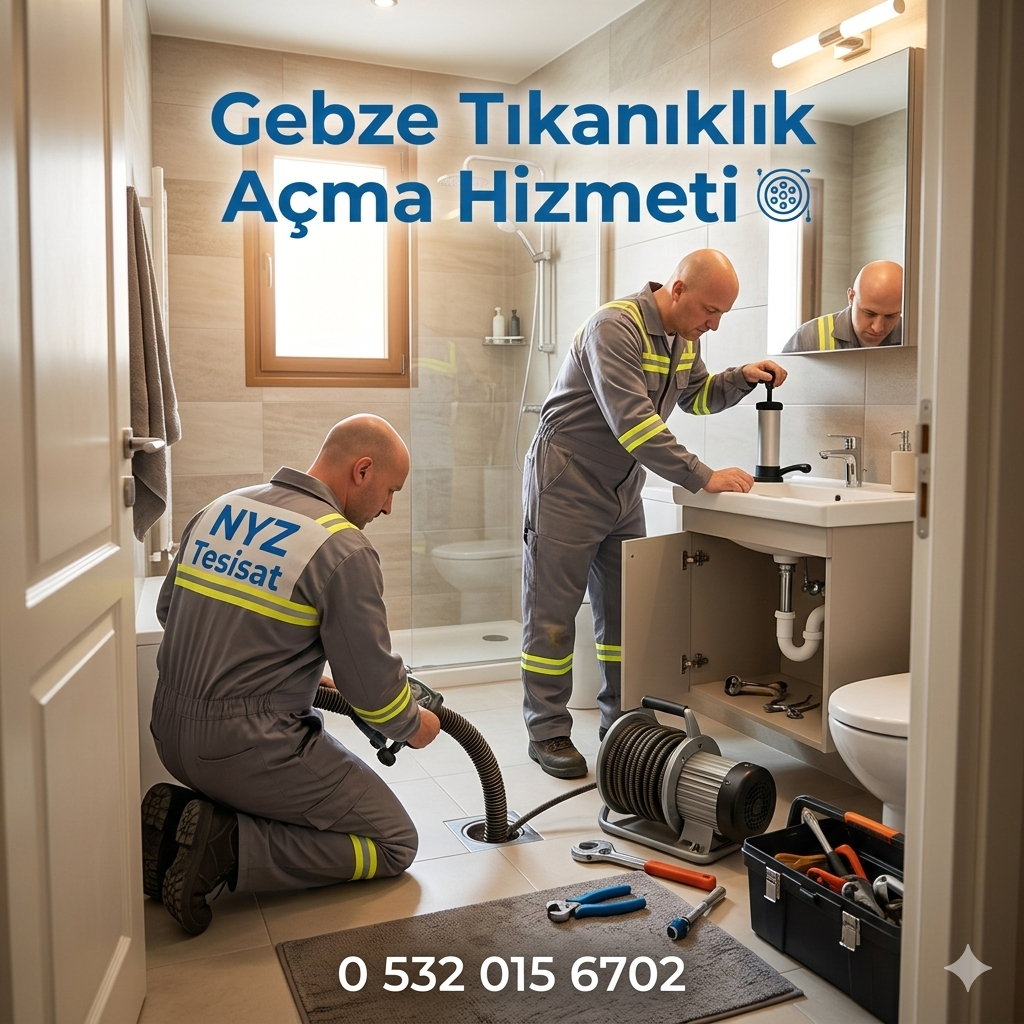 Gebze Tıkanıklık Açma Hizmeti