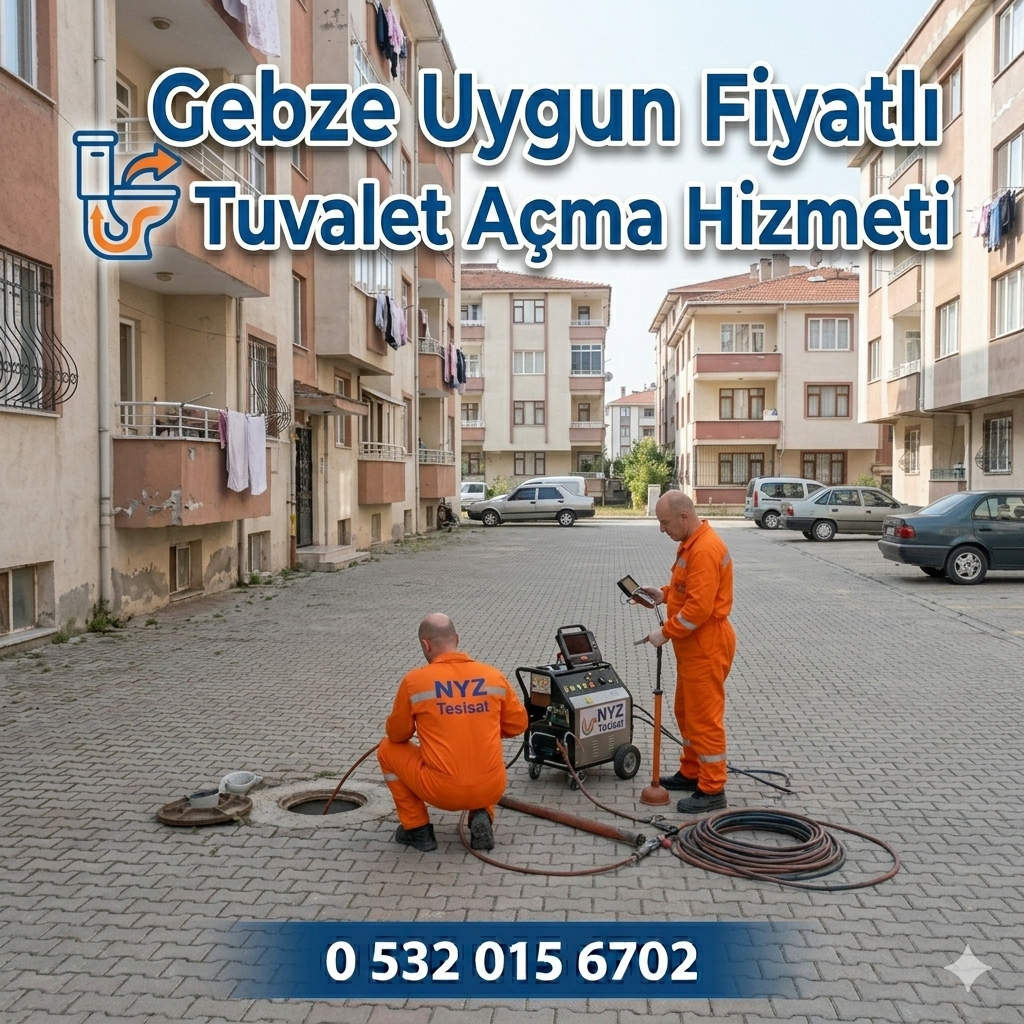 Gebze Uygun Fiyatlı Tuvalet Açma Hizmeti