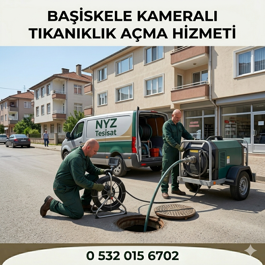 Başiskele Kameralı Tıkanıklık Açma Hizmeti